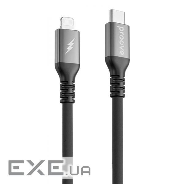 Кабель Proove ReGen Silicone Type-C to Lightning 27W (2m) black (CCRS60002121)