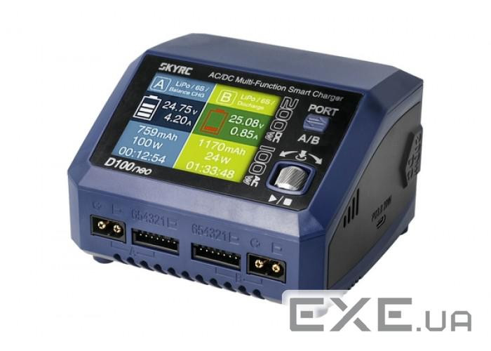 Зарядний пристрій SkyRC D100neo 100W/200W з/БП універсальний