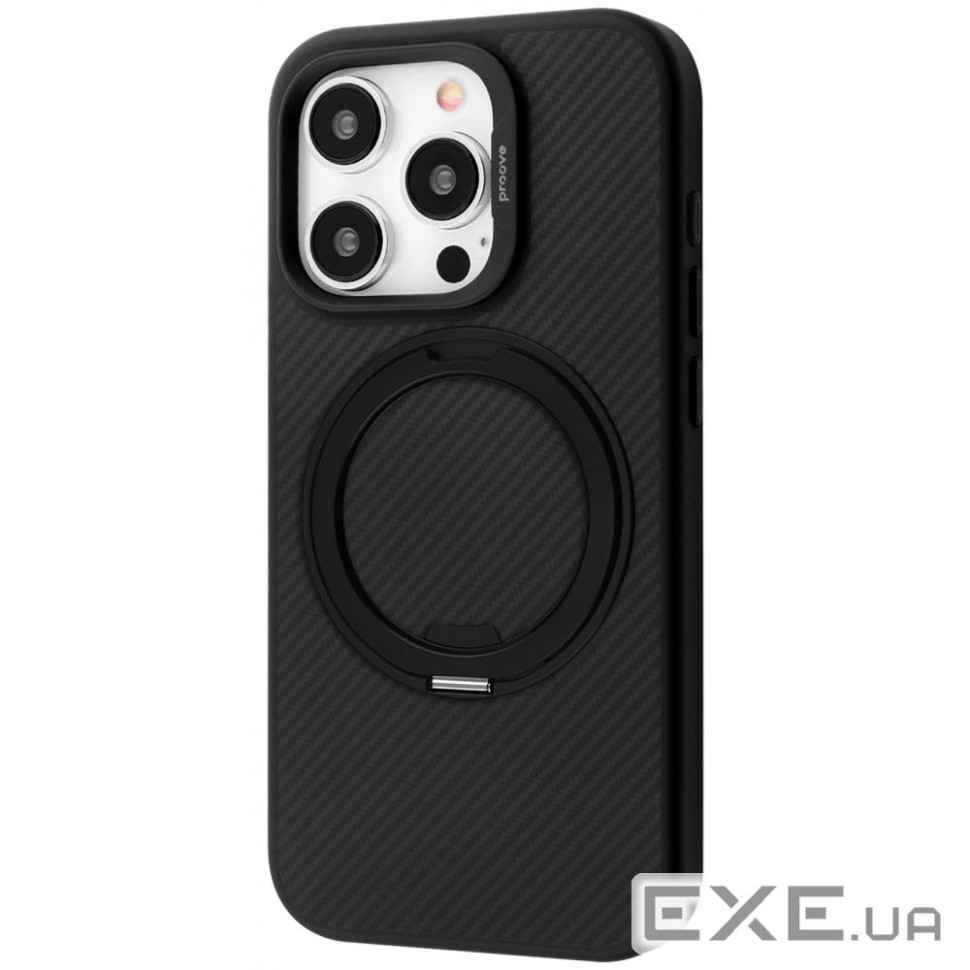 Чохол Proove Reinforce Case with Magnetic Ring iPhone 13 Pro black (PCREIP13P002)