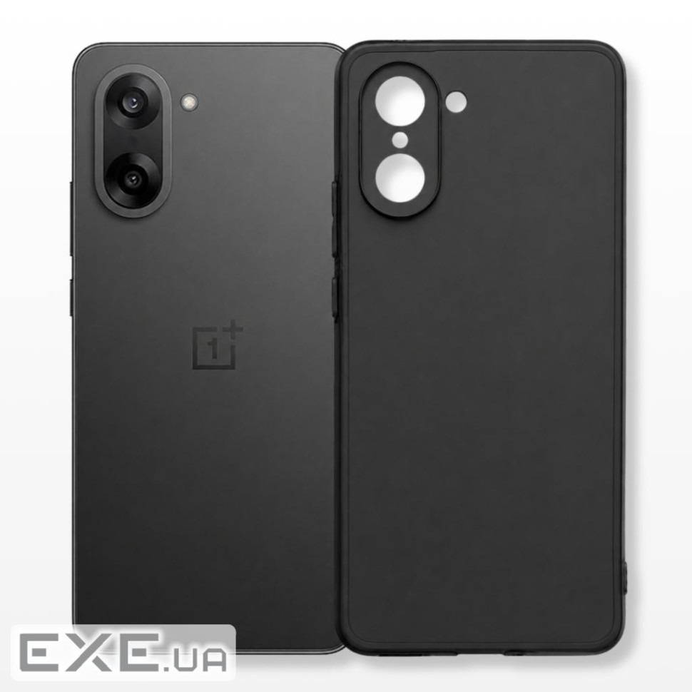 Чохол до мобільного телефона BeCover Silicone OnePlus Nord CE 5 5G Black (715696)