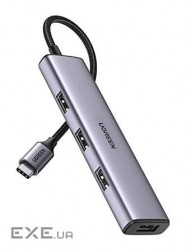 USB Hub Ugreen 4-port 1м USB 2.0 Пасивний , CM473 (20841)