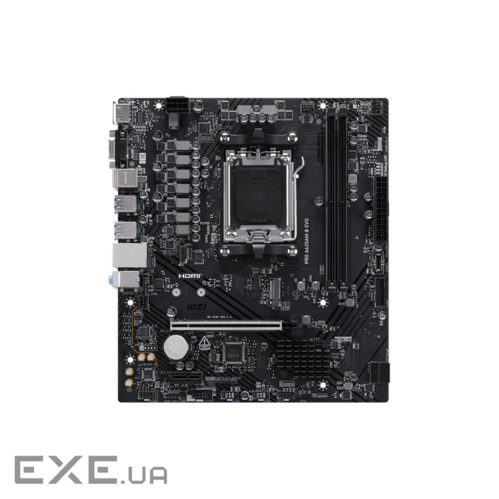Материнська плата MSI Pro A620AM-B EVO