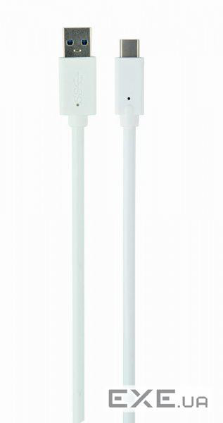 Дата кабель USB 3.0 AM to USB-C 1.8m Cablexpert (CCP-USB3-AMCM-6-W)