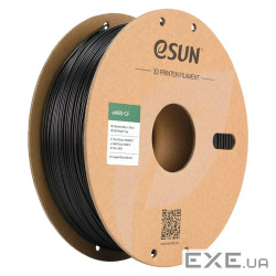 Пластик для 3D-принтера eSUN EABS-CF 1,75mm 1kg BLACK (EABS-CF-P175B1)