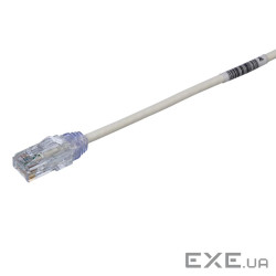 Патч-корд кат 6, 28AWG, UTP, LSZH, 1,5м. білий (UTP28SP1.5M)