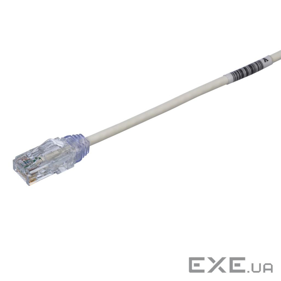 Патч-корд кат 6, 28AWG, UTP, LSZH, 1,5м. білий (UTP28SP1.5M)
