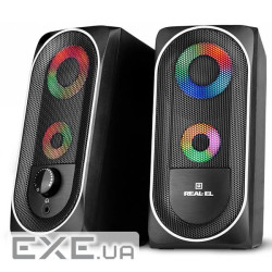Акустична система REAL-EL S-110 USB Black (EL121100009)