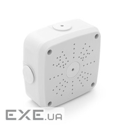 Монтажна коробка для камер CamBoxWD 130х130х50мм біла, пластик. IP-65 (YT30119) . IP-65 (YT30119)