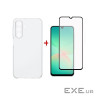Чохол до мобільного телефона Dengos TPU + glass Samsung Galaxy A26 Transparent (DG-KM-188)
