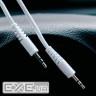 Кабель мультимедійний 3.5mm M to 3.5mm M 1.0m white XQISIT (4029948026954)