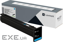 Тонер картридж Xerox | Lexmark CX950/951 Cyan (12 000 стор) (77L91C0)