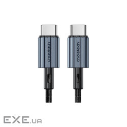 Дата кабель USB-C to USB-C 2.0m PD60W black Choetech (6932112105035)