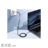 Дата кабель USB-C to USB-C 2.0m PD60W black Choetech (6932112105035)