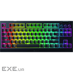 Клавіатура механічна RAZER BlackWidow V4 Low-Profile, TKL, Green switch (RZ03-05450500-R3M1)