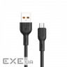 Кабель SkyDolphin S03V USB - microUSB 1м , Black (USB-000420)