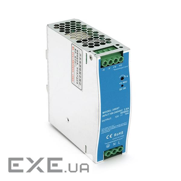 Джерело живлення Ritar RT-120-12 120Вт, 12В, 10А на Din-рейку