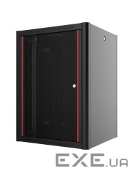 Шафа настінна Mirsan WTN 19" 12U 600x450, RAL 9005 (MR.WTN12U45DE.01)