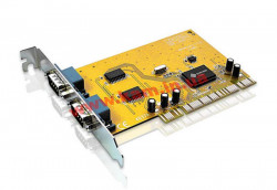 Converter 2-port PCI card RS-232 Plug and Play functionality, ATEN. (IC-102S)