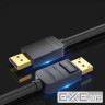 Кабель Vention DisplayPort 4К Cable 1.5M Black (HACBG)