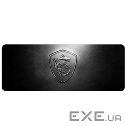 Коврик 300*600 тканинний MSI The Dragon з боковою прошивкою, товщина 2 мм , Black / gray, (MSI2312)