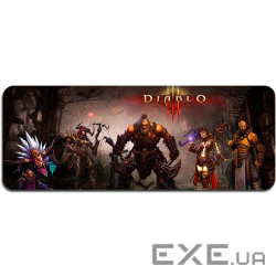 Коврик 400*900 тканинний ''Diablo8'' з боковою прошивкою, толщина 2 мм, Па (DB8492)