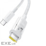 Кабель Baseus Gem Fast-Charging Type-C to Type-C 100W 2m white (P10373000211-01)