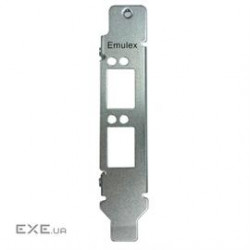 QNAP Accessory SP-BRACKET-10G-EMU DT 1U bracket for Emulex dual PT SFP+ 10GbE NIC Retail