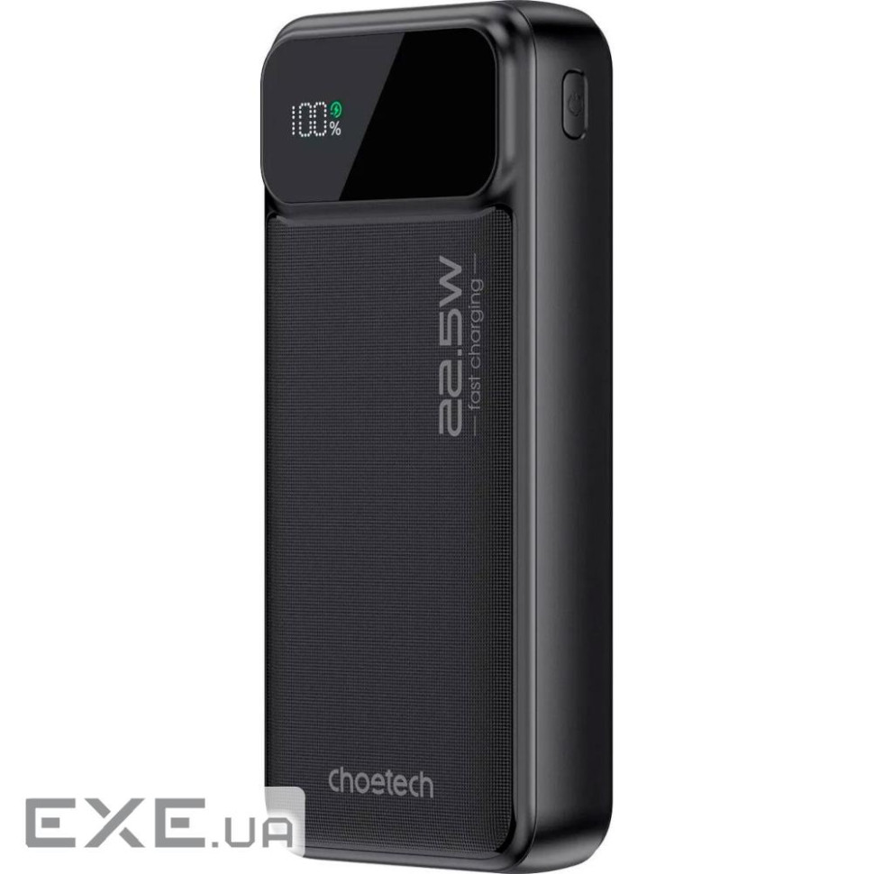 УМБ Choetech Power bank B729 20000mAh PD 22.5W Black (B729-BK)
