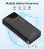 УМБ Choetech Power bank B729 20000mAh PD 22.5W Black (B729-BK)
