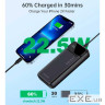 УМБ Choetech Power bank B729 20000mAh PD 22.5W Black (B729-BK)