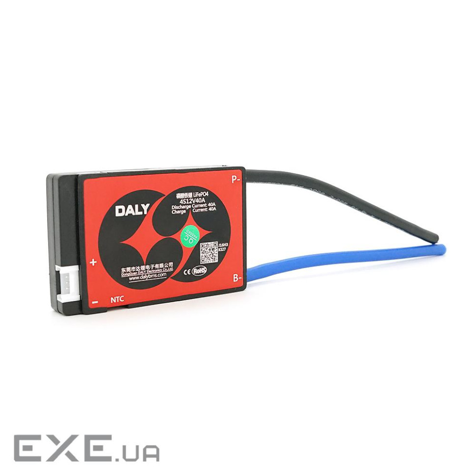 BMS плата DaLy LiFePO4 12V 4S 4040A (DL4S-4040A)