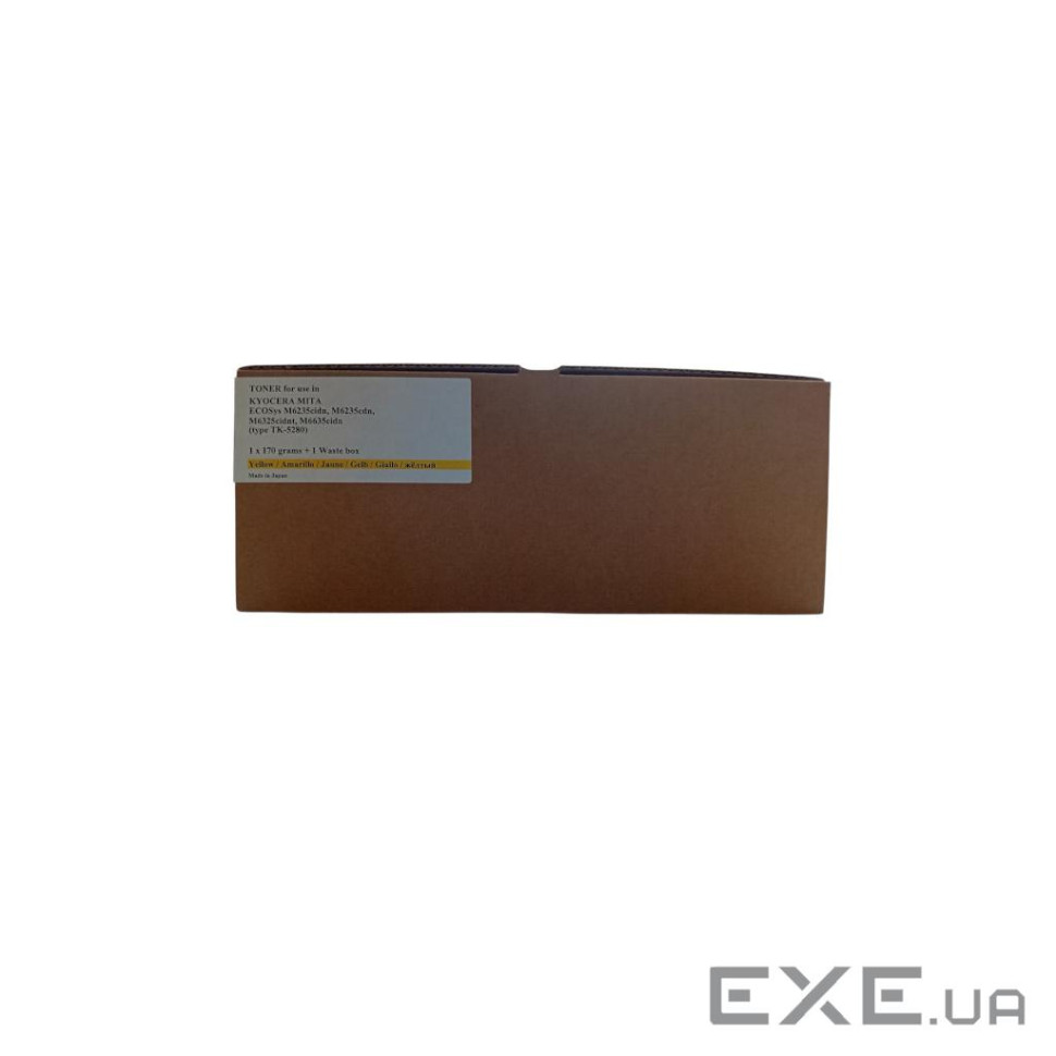 Тонер-картридж Tomoegawa KYOCERA TK-5280Y/1T02TWANL0 Yellow + chip (PY453Y.170Y)