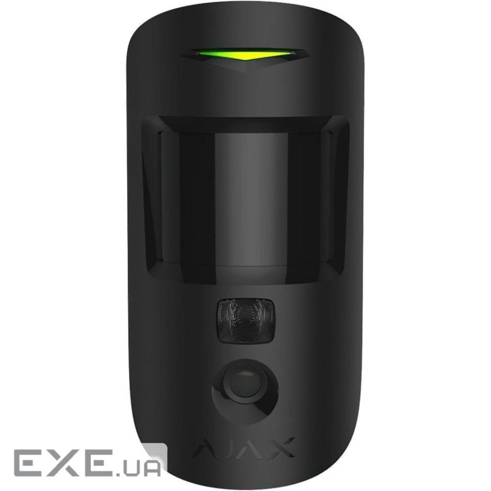 Датчик руху Ajax MotionCam (PhOD) чорна (000027928)