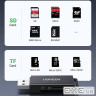 Кардридер USB Ugreen CM104, Black, USB 3.0 - microSD / SD (40752) (40752_CM104)