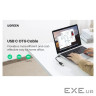 Перехідник OTG USB 3.0 AF to USB-C US154 black Ugreen (30701)