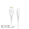 Кабель SkyDolphin S08T USB-USB Type-C (M/M), 1 м , White (SDUSB-000562)
