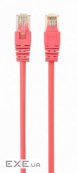 Патч-корд Cablexpert, UTP, категорія. 5E, литий, 50u "штекер із засувкою, 5.0 м, рожеви (PP12-5M/RO)