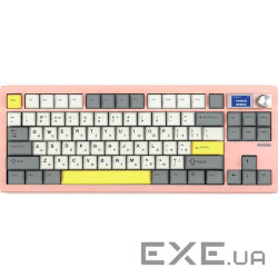 Клавіатура бездротова Epomaker Shadow-S TKL Wisteria Linear Switch Hot-Swap (2.4G/BT/US (SHS-P-WL)