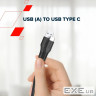 CANYON cable Onwire 18TP USB-A to USB-C 2m,18W TPE 2m Black (CNS-AC18SC20B)