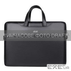 Сумка для ноутбука 2E, Slim Business 15.6/16, чорний (2E-CBP2486BK)