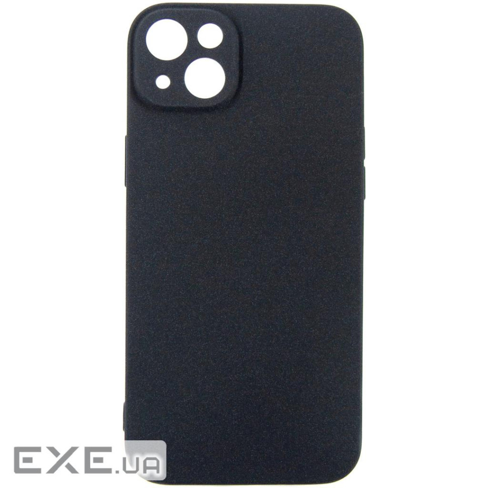 Чохол до мобільного телефона Dengos Carbon iPhone 14 Plus black (DG-TPU-CRBN-158)