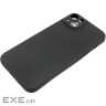 Чохол до мобільного телефона Dengos Carbon iPhone 14 Plus black (DG-TPU-CRBN-158)