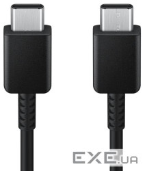 Дата кабель USB-C to USB-C 1.8m Black 3A Samsung (EP-DX310JBRGRU)