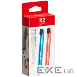 Ремінці до JOY-CON Nintendo Switch 2 Синій та Червоний (0045496321420)