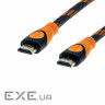 Кабель мультимедійний HDMI M to HDMI M 5.0m 4K Grand-X (HDN05-4K)