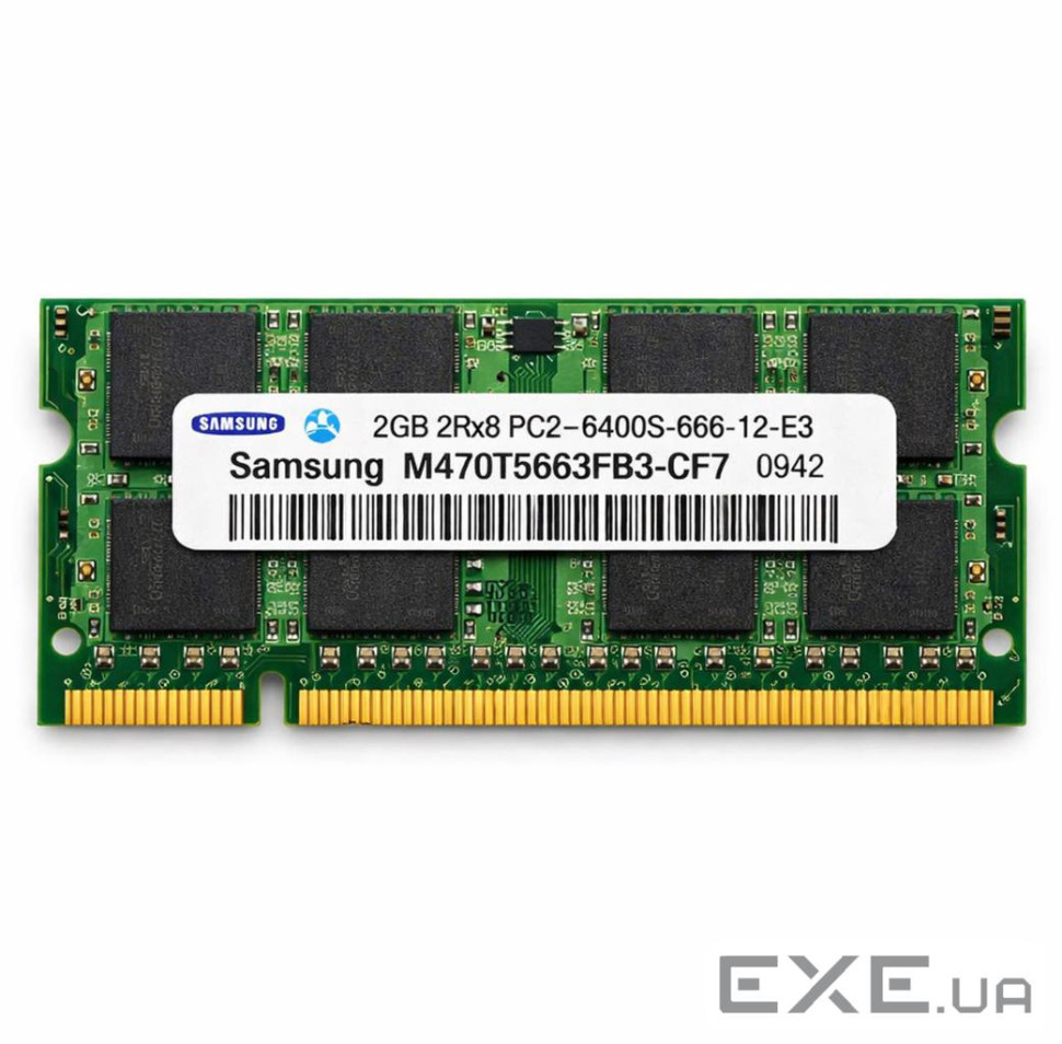 Память для ноутбуков Samsung Original 800 2Гб (M470T5663FB3-CF700)