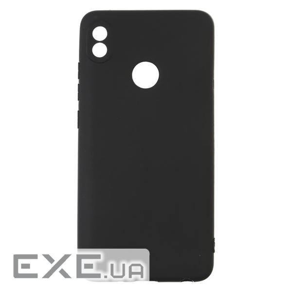 Чохол-накладка Armorstandart Matte Slim Fit для Tecno Pop 3 (BB2) Camera cover Black (ARM63189)
