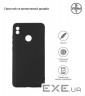 Чохол-накладка Armorstandart Matte Slim Fit для Tecno Pop 3 (BB2) Camera cover Black (ARM63189)