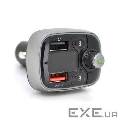 FM-трансмітер Borofone BC32, 2USB/QC3.0, 2.4A, Black Borofone BC32, 2USB/QC3.0, 2.4A, Black