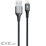 Кабель Proove WireX USB to Lightning 2.4A (1m) black (CCWX12001201)